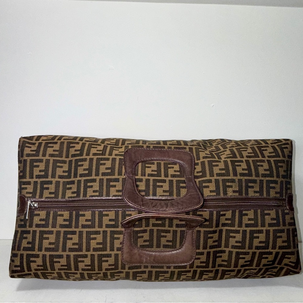 Rare Auth FENDI Travel/weekender Bag with COA - Picture 12 of 14